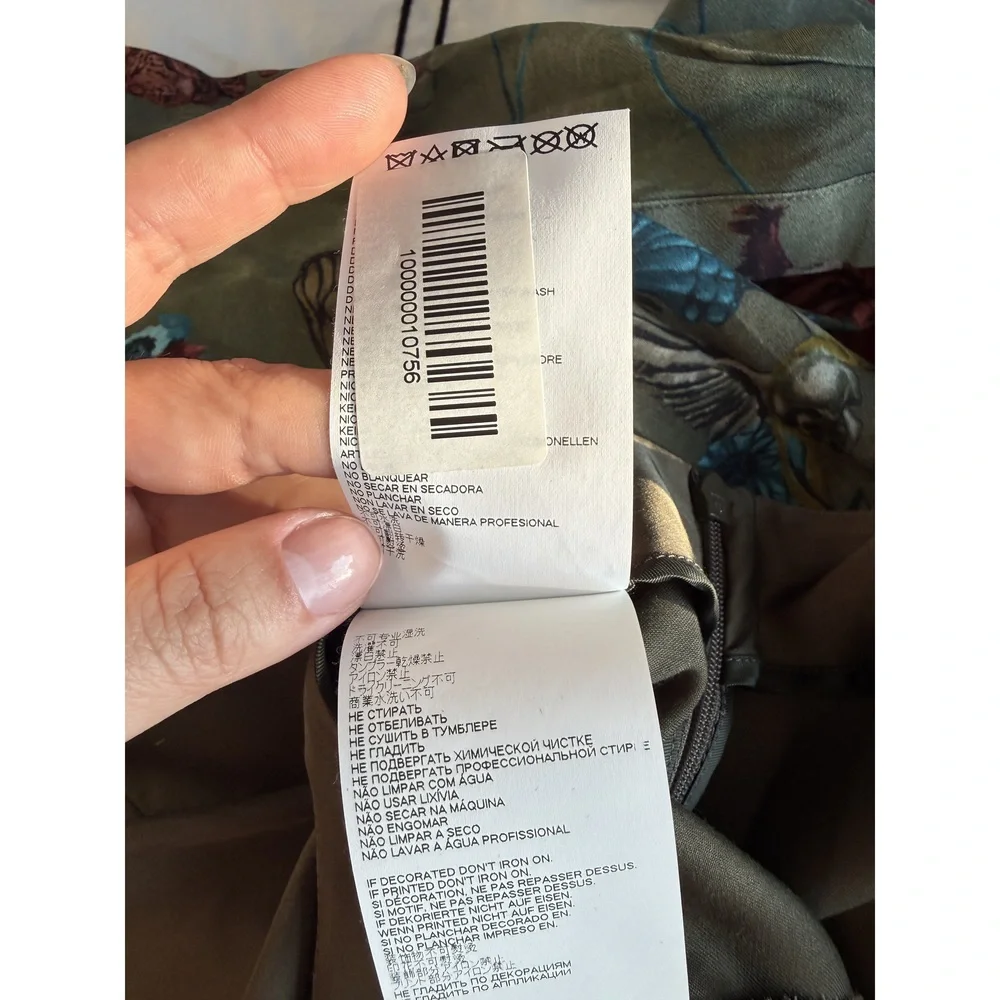 MM6 Maison Margiela Olive Green Skirt 40